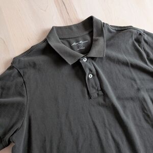 EDDIE BAUER Dark Green Polo Shirt